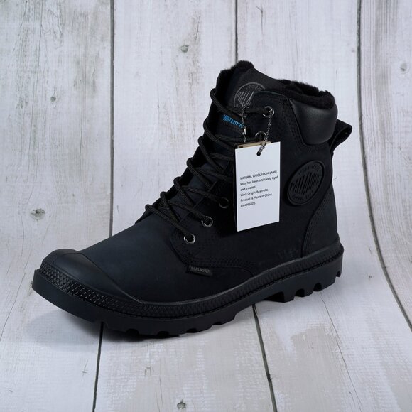 Palladium Pampa Sport Cuff WPS Winter Boots 72992-010 Size 10.5 Women/9 Men - Picture 9 of 10